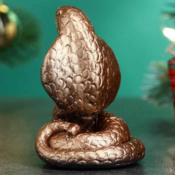 Фигура Фигура "Змея Гидра" бронза, 5х5см