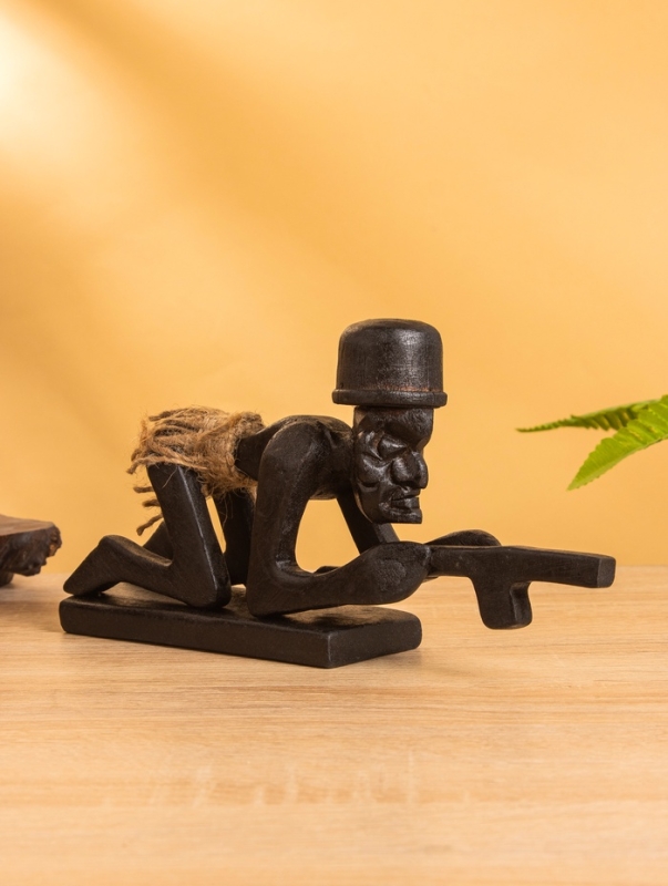 Сувенир «Абориген солдат», 5×12×23 см, дерево Сувенир «Абориген солдат», 5×12×23 см, дерево