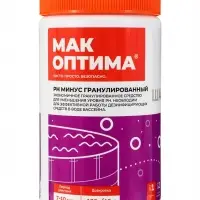 Регулятор уровня pH минус гранулированный Мак Оптима, 1.5 кг