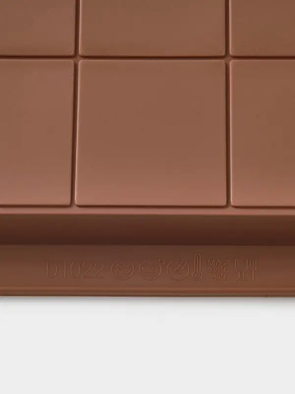 Форма для дубайского шоколада "Классика" 25,5x13,5x2,5 см, цвет коричневый