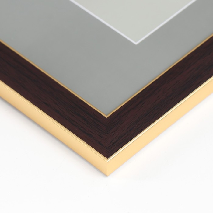 Фоторамка пластик Фоторамка пластик "Adele" 21x30 см, коричневый