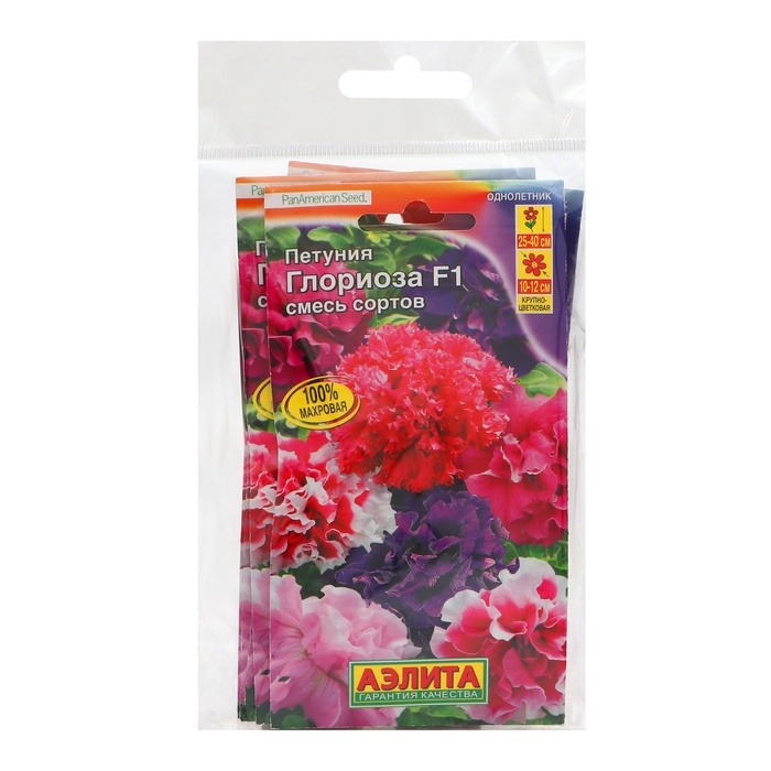 Семена Петуния Глориоза F1 крупноцветковая махровая,набор 5 шт Семена Петуния Глориоза F1 крупноцветковая махровая,набор 5 шт