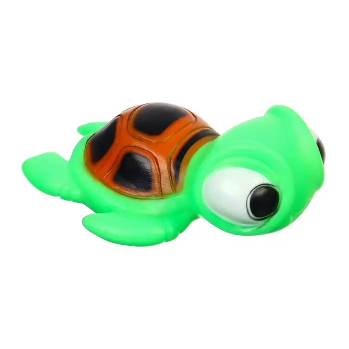 Резиновые игрушки для ванны Крошка Я &laquo;Черепашки&raquo;, 10 см, с пищалкой, в наборе 5 шт.