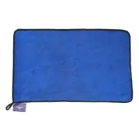 Тряпка для мытья автомобиля, CARTAGE, микрофибра, 400 г/м&sup2;, 40&times;60 cм, сине-серая