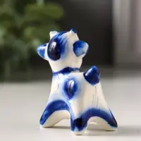 Фигурка фарфор &laquo;Сеня козлёнок&raquo;, 5.5 см, гжель