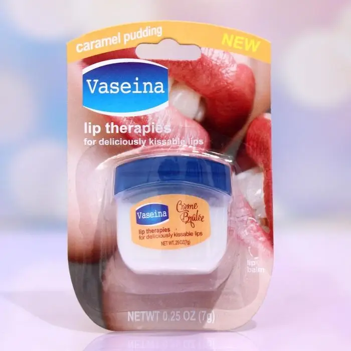 Вазелин косметический для губ с карамелью Вазелин косметический для губ с карамелью