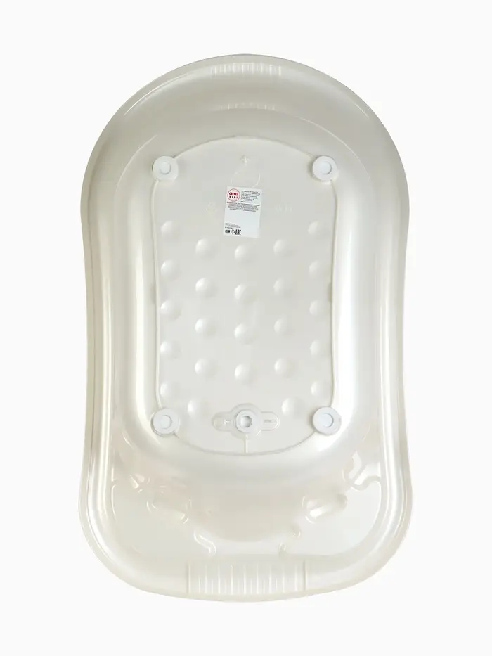 Ванночка детская со сливным клапаном 50 л, цвет белый Ванночка детская со сливным клапаном 50 л, цвет белый