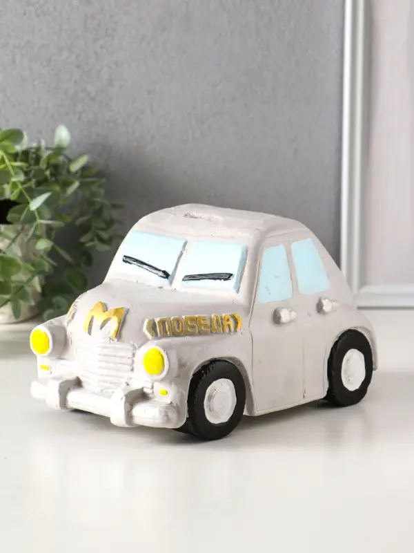 Копилка для денег «Машина Победа», гипс, 13×24.5×13.5 см Копилка для денег «Машина Победа», гипс, 13×24.5×13.5 см