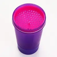 Шейкер спортивный для коктейлей и протеина, с чашей, 500 мл