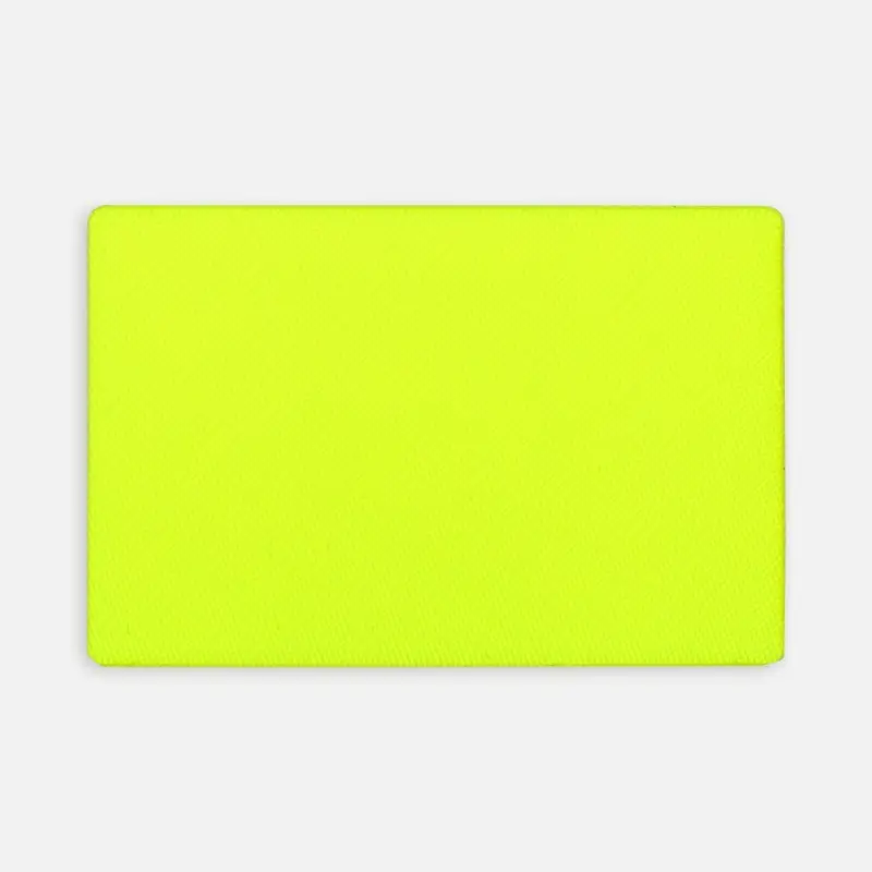 Наклейка тканевая Lunga, L, желтый неон
