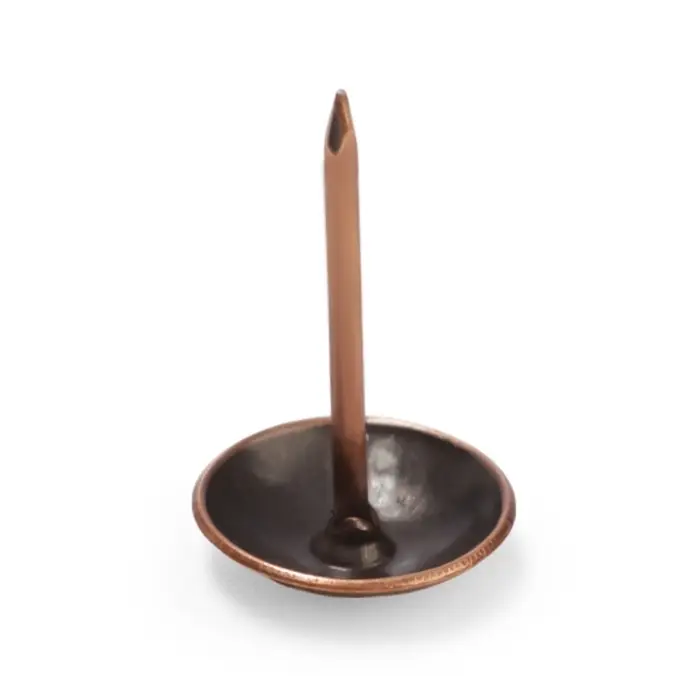 Гвозди ТУНДРА, декоративные, обивочные, 10&times;18.5 мм, медь, 100 шт.