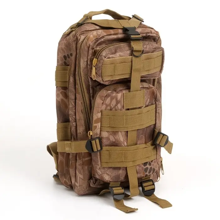 Рюкзак тактический туристический Storm tactic, 30 л, с карманами, МИКС