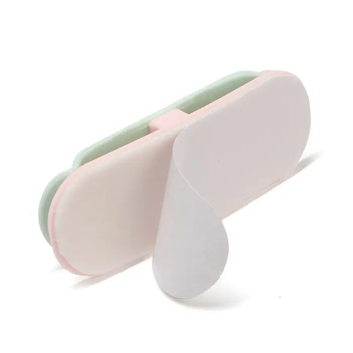 Держатель для проводов 75&times;30 мм, синий, 4 шт.