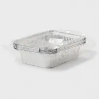 Набор форм для выпечки из фольги Доляна, 1.9 л, 26.5&times;19&times;5 см, 10 шт.