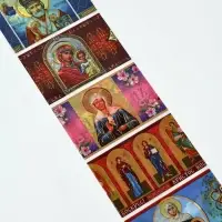 Термонаклейки на 7 яиц &laquo;Лики 2&raquo;, на пасху