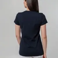 Футболка женская T-bolka Stretch Lady, темно-синяя (navy), размер S
