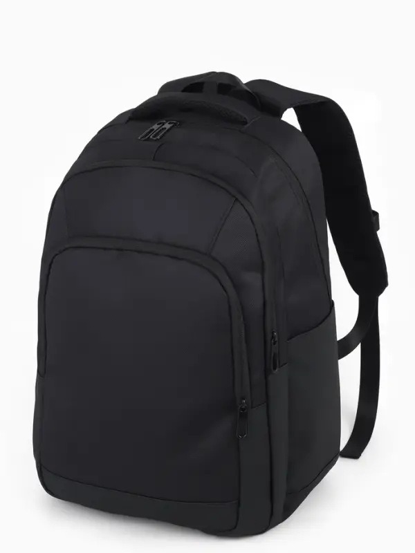 Рюкзак, 31*14,5*45 см, 2 отд 3н/карм, Комби, Водонепрон. дно, черный