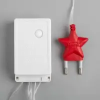 Гирлянда &laquo;Водопад&raquo; 2&times;1.5 м, IP20, прозрачная нить, 400 LED, свечение синее, 8 режимов, 220 В