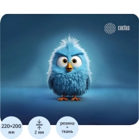 Коврик для мыши Cactus Bird 220x180x2мм (CS-MP-P13XS)