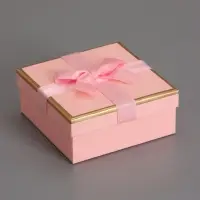 Наборок коробок 3 в 1 прямоугольные 19*19*9.8 17*17*8.0 15*15*6.5 см