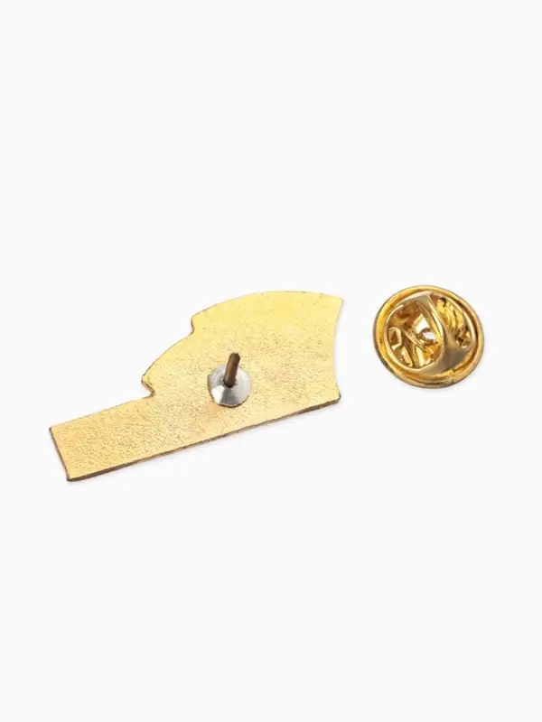 Значок Значок "Россия", цветной в золоте