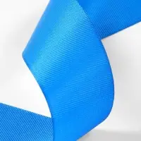 Лента репсовая, 40 мм, 23 &plusmn; 1 м, цвет синий №40