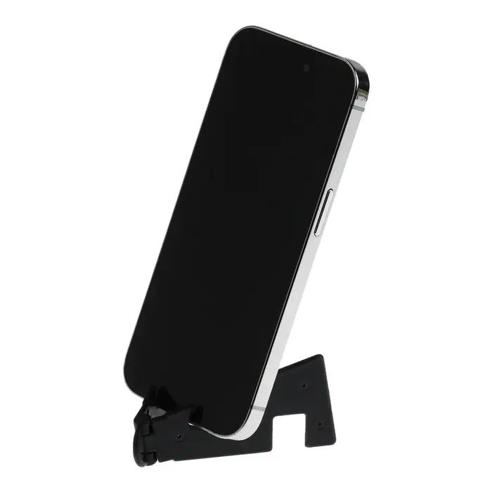 Подставка для телефона Luazon, брелок, складная, чёрная