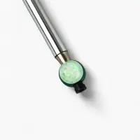 Ручка с пером, синяя паста, длина 25 см