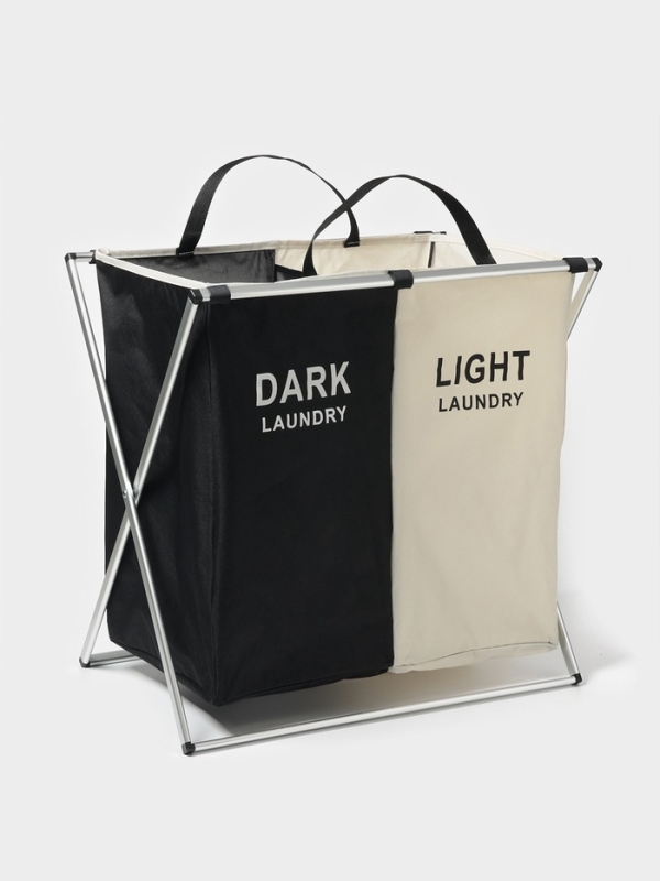 Корзина для белья Доляна LAUNDRY, складная, 60×40×58 см Корзина для белья Доляна LAUNDRY, складная, 60×40×58 см