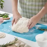 Коврик для выпечки и раскатки теста с разметкой Доляна &laquo;Буссен&raquo;, силикон, 38&times;28 см, МИКС