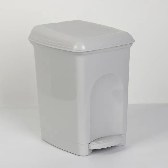 Контейнер для мусора &laquo;Педальный&raquo;, 7 л, с педалью, МИКС