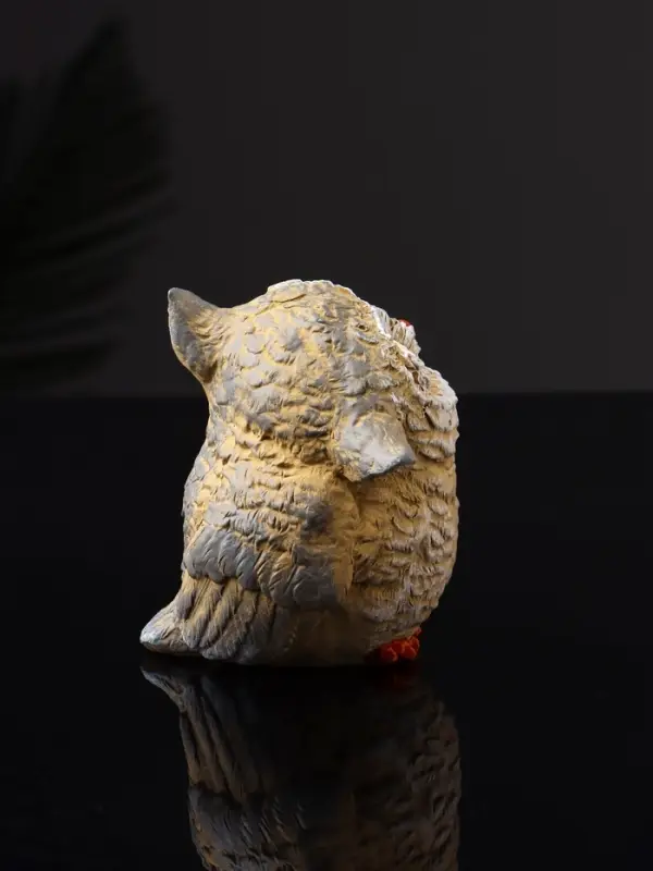 Фигура Фигура "Сова и три совёнка" 8.3х12.5х6.5 см