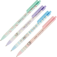 Ручка шариковая автомат. M&G So Many Cats, д.ш.0,5 мм,син,асс ABP464R8