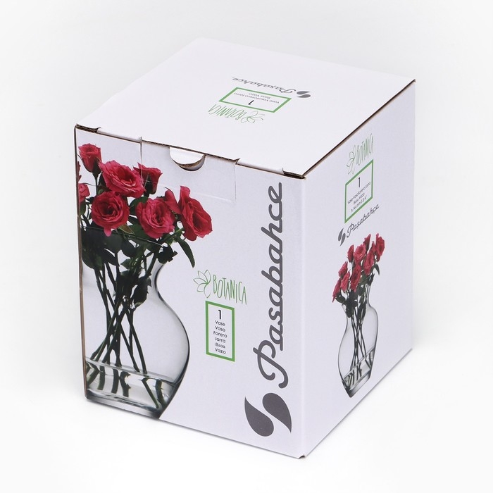 Ваза для цветов «Линия» стеклянная, прозрачная, 14,4 см, 700 мл. Ваза для цветов «Линия» стеклянная, прозрачная, 14,4 см, 700 мл.