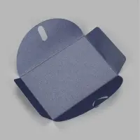 Конверт подарочный для сертификата, 10.5&times;7.2 см, перламутр, синий