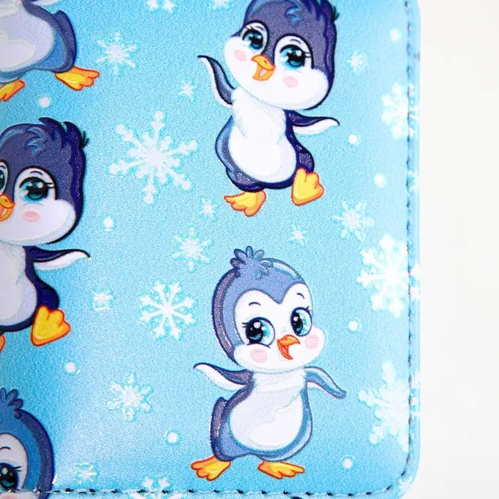 Кошелёк на молнии Выбражулька, голубой