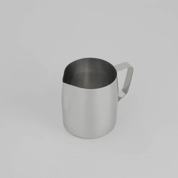Молочник-Питчер из нержавеющей стали Доляна «Индия», 650 мл, h=10,3 см Молочник-Питчер из нержавеющей стали Доляна «Индия», 650 мл, h=10,3 см