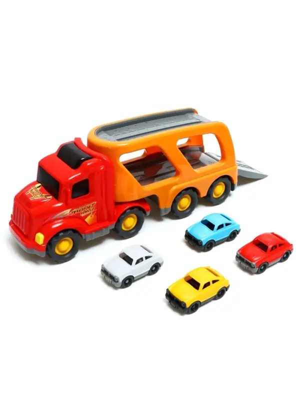 Автовоз Car Hauler, цвета МИКС