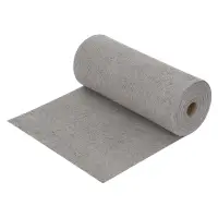 Салфетка из микрофибры 30*30см (190гр/м2) рулон 50шт. серая