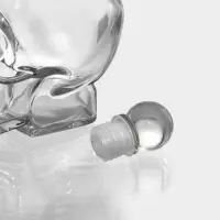 Штоф &laquo;Череп. Хэллоуин&raquo;, 400 мл, стекло, прозрачный