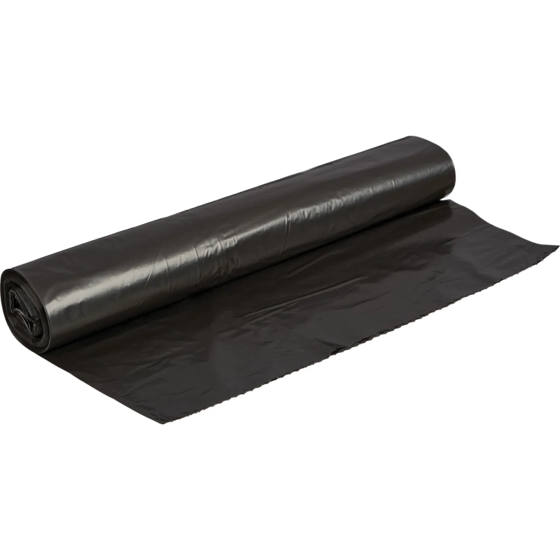 Мешки для мусора ПВД 120л 40мкм 10шт/рул черные 70x108см Удачные Супер_СПБ
