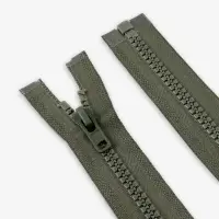 Молния &laquo;Трактор&raquo;, №8, разъёмная, замок автомат, 100 см, хаки