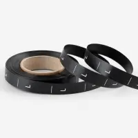 Размерник сатиновый, L, 1000 шт., 12 мм, 30 м, чёрный