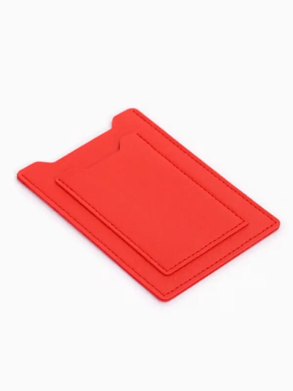 Обложка для автодокументов, цвет красный