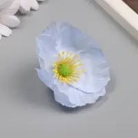 Бутон на ножке для декорирования «Рудбекия голубая», 6.5×6.5 см