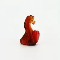Сувенир новогодний «Лошадь с сердцем», 3,5 см