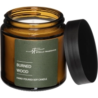 Свеча ароматическая BURNED WOOD 90 г, SF0903