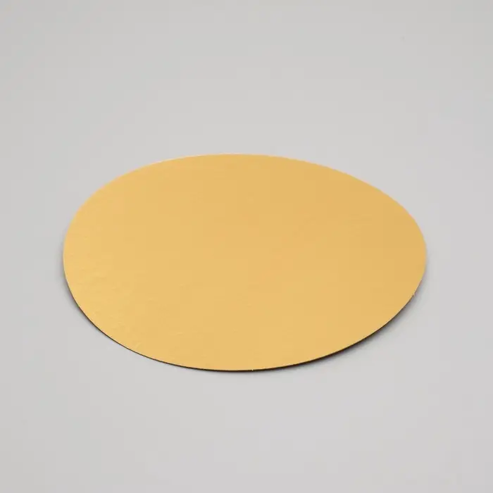 Подложка для торта, золото, 22 см, 0.8 мм