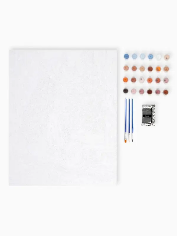 Картина по номерам на холсте с подрамником &laquo;Зимние каникулы&raquo; 40&times;50 см