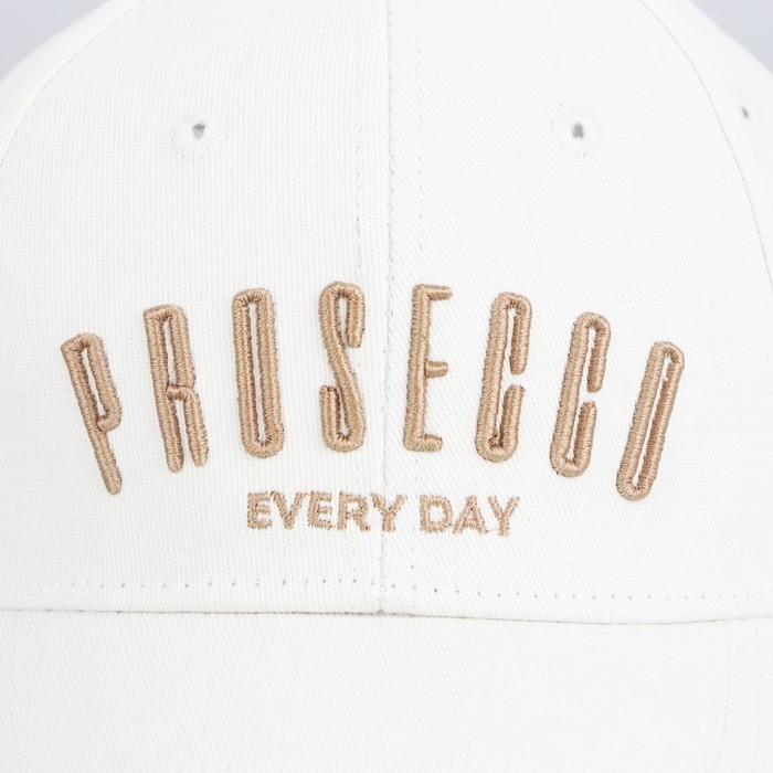 Кепка Prosecco, цвет белый, р-р 56